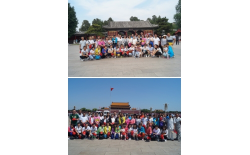 公司組織全體員工北京、天津游