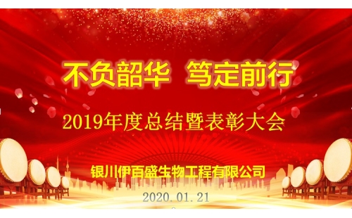 “不負韶華，篤定前行”2019總結(jié)表彰暨新春年會圓滿成功！